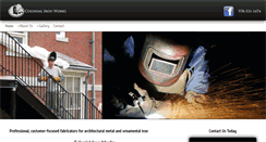Desktop Screenshot of colonial-ironworks.com